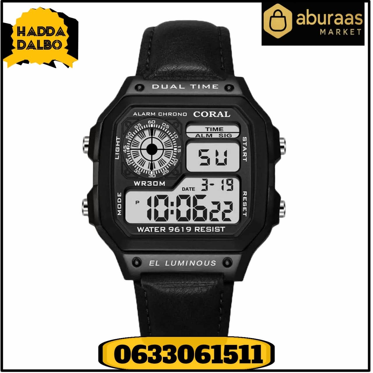 Saacadihii xaragada ⌚️