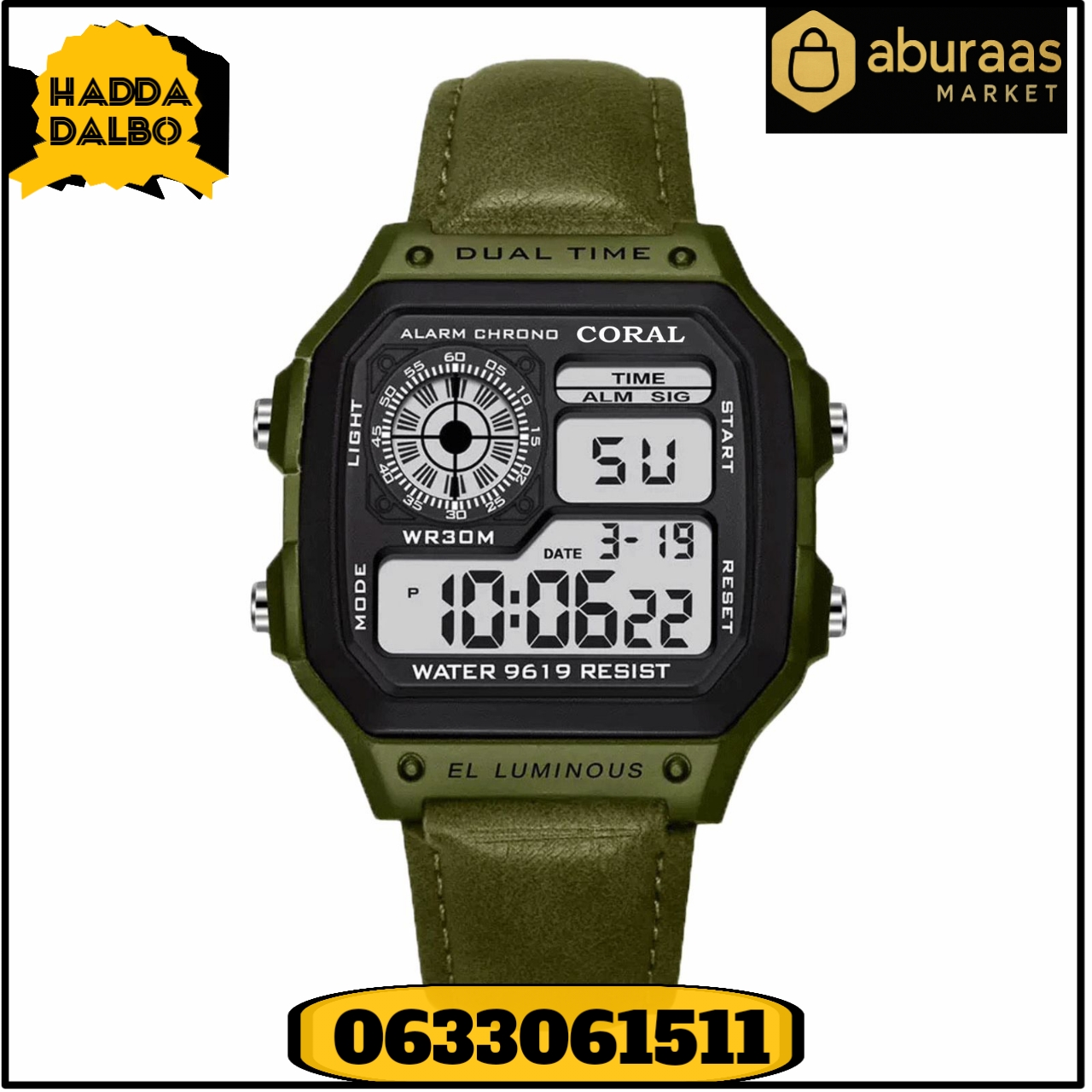 Saacadihii xaragada ⌚️